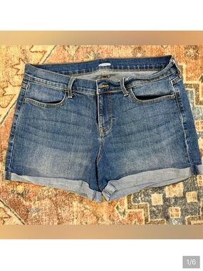Old Navy Cuffed Blue Jean Shorts
